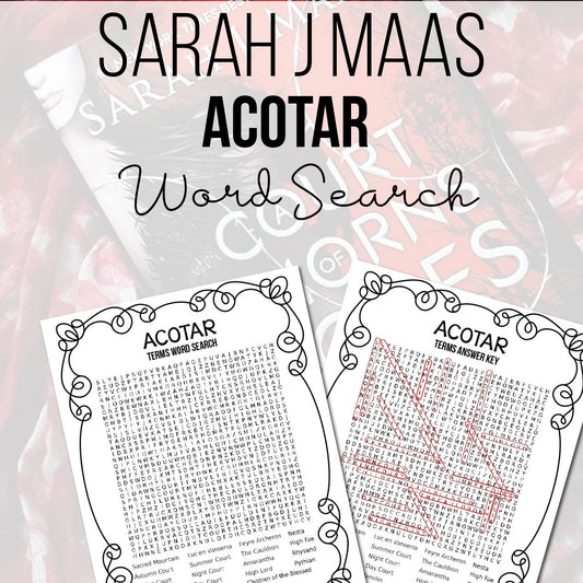ACOTAR Word Search