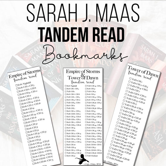 Empire of Storms and Tower of Dawn Tandem Read Bookmarks Printable PDF